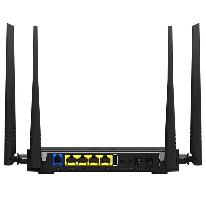 Tenda D305 Modem Routeur sans fil N300 USB 4 Antennes