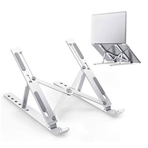 Support pour ordinateur portable support de rangement pliant créatif